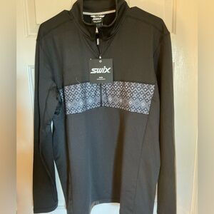 Swix Men's Myrene Ski 1/4 Zip Shirt Sz XL